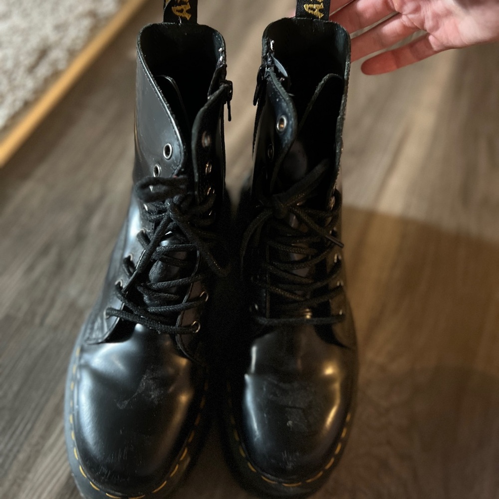Dr. Marten Black Leather Boots